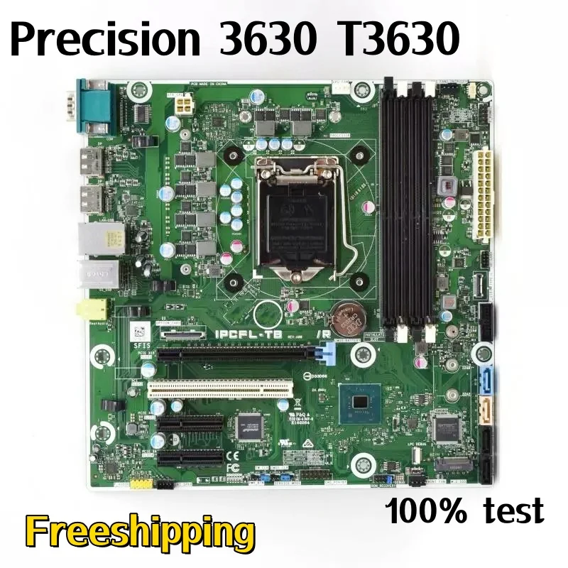 

IPCFL-TB For DELL Precision 3630 T3630 Motherboard NNNCT D9C2N Y2K8N DDR4 Mainboard 100% Tested Fully Work