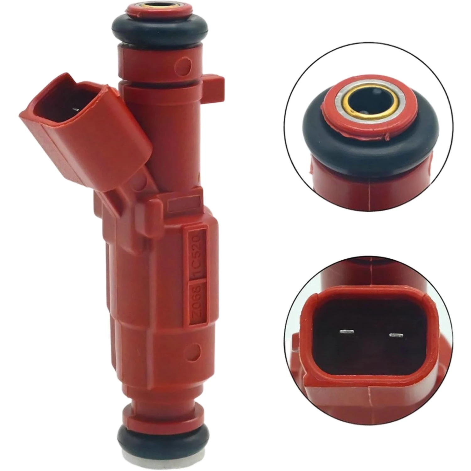 DPGKITS 4Pcs Fuel Injectors For 2012-2022 Elantra Forte Soul 1.8L 2.0L Veloster Part Number FJ1182 35310 2E000 35310-2E000