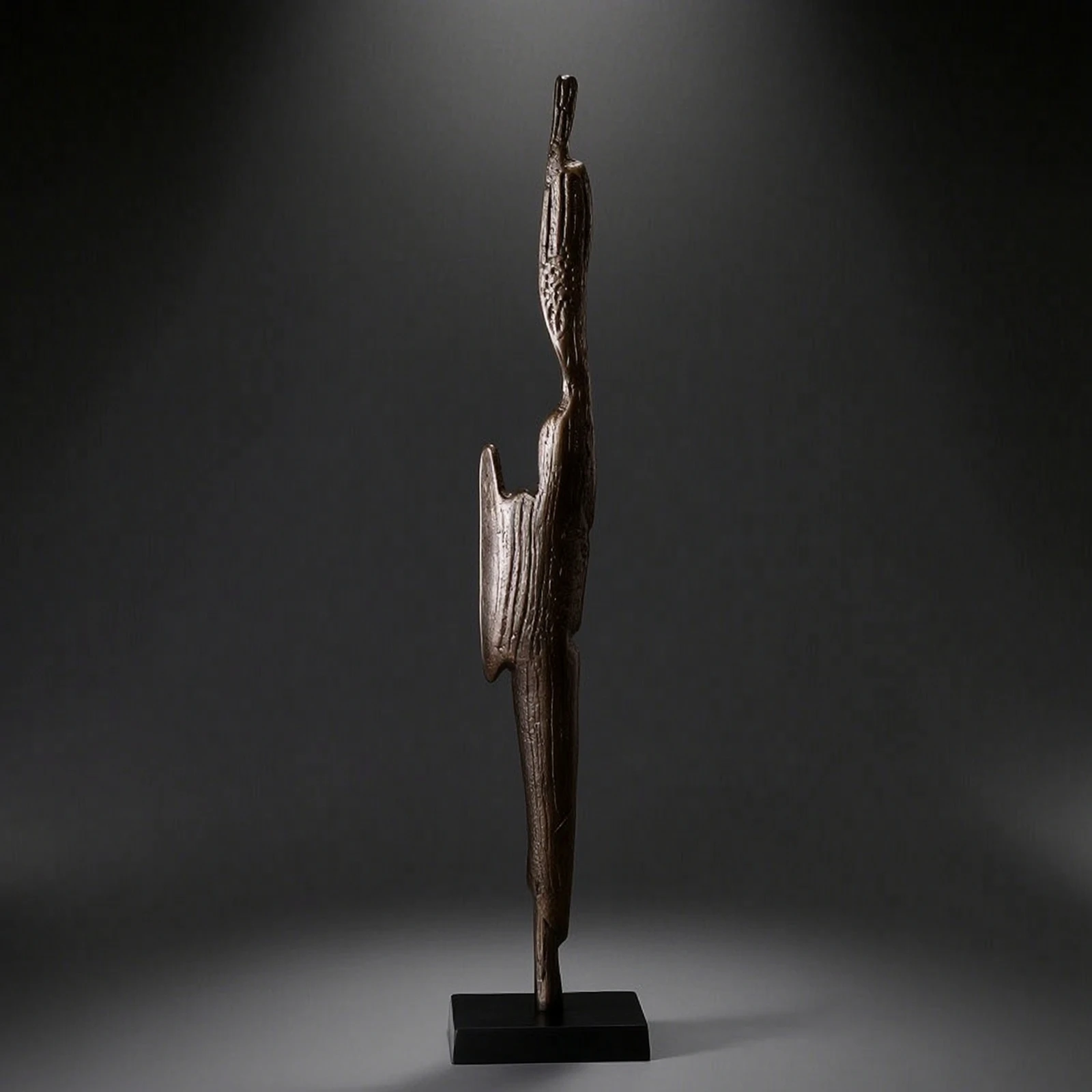 Abstract Sculpture Decorative Aluminum Sculpture Statue Contemporary Figurine Sleek for Homeowners, Living Room, Entryway