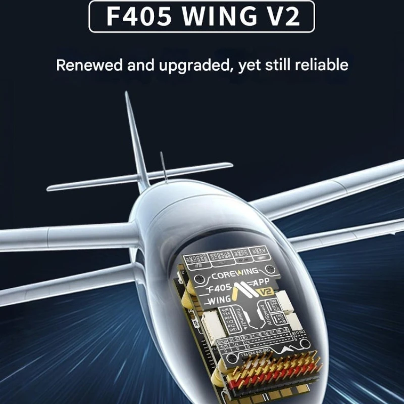 

Контроллер полета COREWING с фиксированным крылом F405 APP Wing V2
