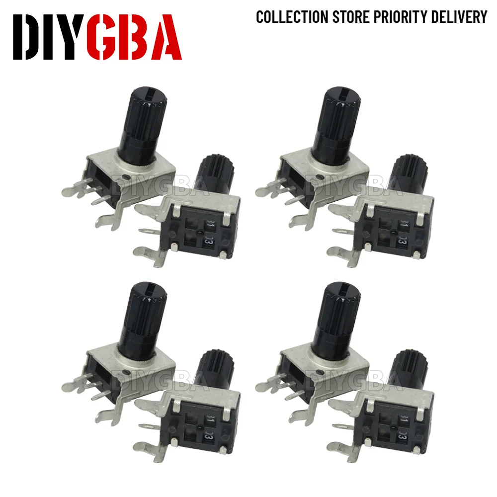 10PCS RV09 Potentiometers 15MM 100K 10K 1K 20K 2K 500K 50K 5K Potentiometer 0932 Adjustable Resistors Electronics Kit