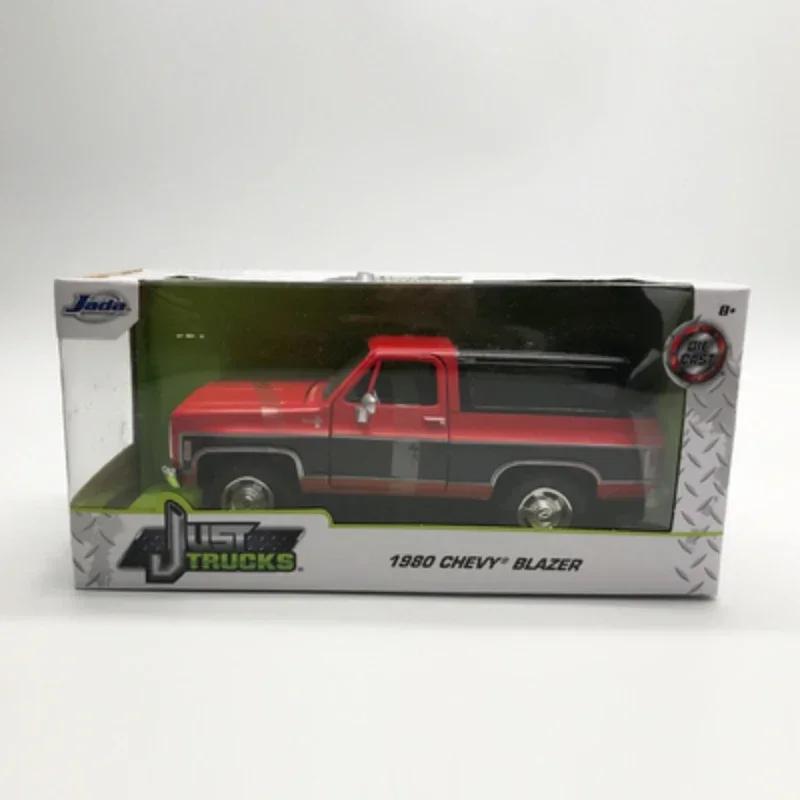 Jada 1:24 1980 CHEVY BLAZER SUV Off-road Vehicle Simulation Diecast Chevrolet Metal Alloy Model Car Toys For Children Gift