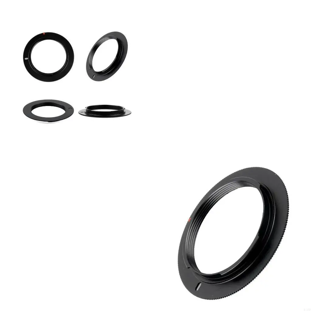E1PF Aluminum Alloy M42x1mm Screw Adapter for EOSM EF-M Series Mirrorless Camera M42-EOSM Change Ring Replacement