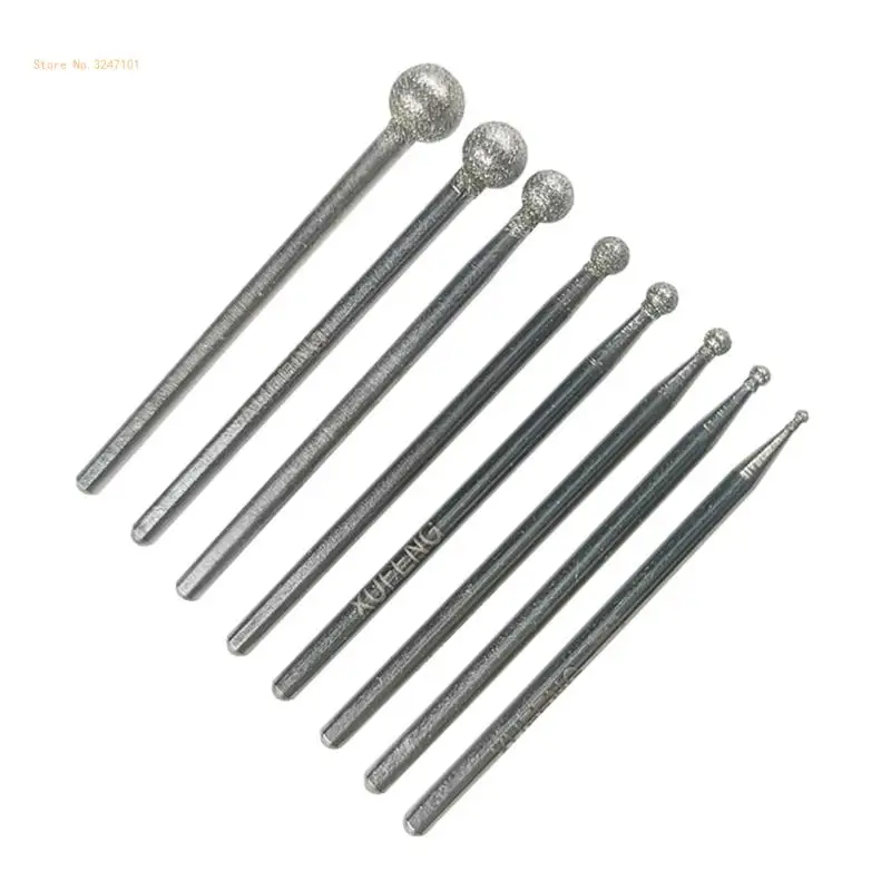 

Spherical Polishing Grinding for Head Diamond Grinding Bits Rotary 2.35mm Shank Dropship