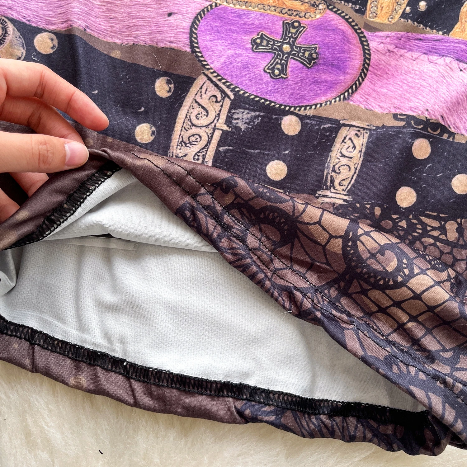 Americano quente menina estilo gola de pele painéis sem mangas vestido feminino de cintura alta a linha bodycon vestido retro escuro gótico roupas