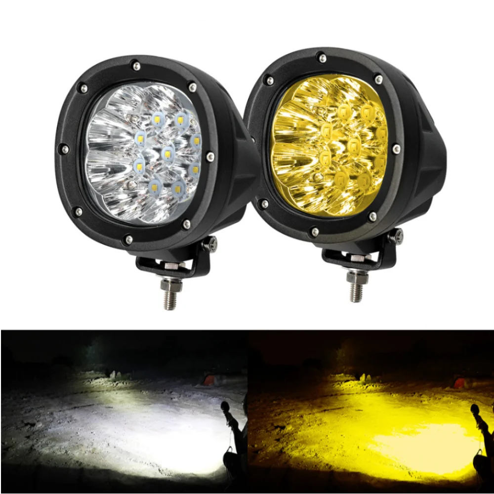 

4 inch 80W Car LED Work Light LED Headlight Spotlight For Offroad Truck SUV Driving Light DRL Middel Net Light Retrofit 12V 24V