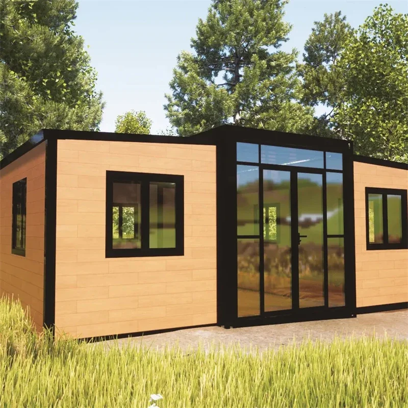 Prefabricated Container House 20 Foot Low Price Residential Office Warehouse Detachable Container House Modular Building Office