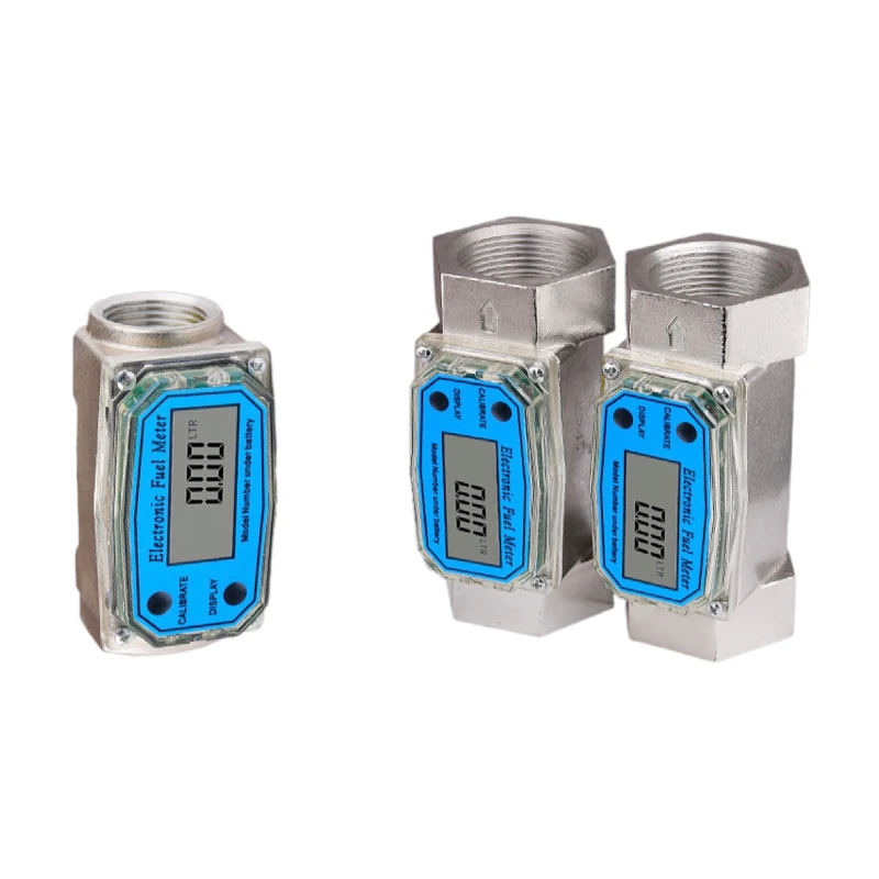 

LCD Digital Inline Turbine Flowmeter for Liquid Water Flow Meter