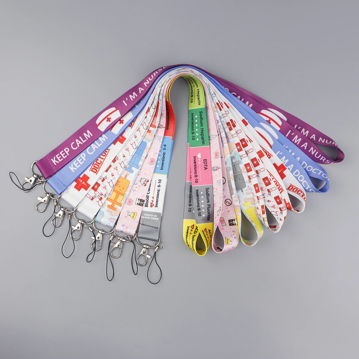 طبيب ممرضة اسهم للمفاتيح بطاقة الهوية رياضة أحزمة هاتف USB شارة حامل لتقوم بها بنفسك شنق حبل الرقبة الأشرطة المفاتيح الحبل الطبي