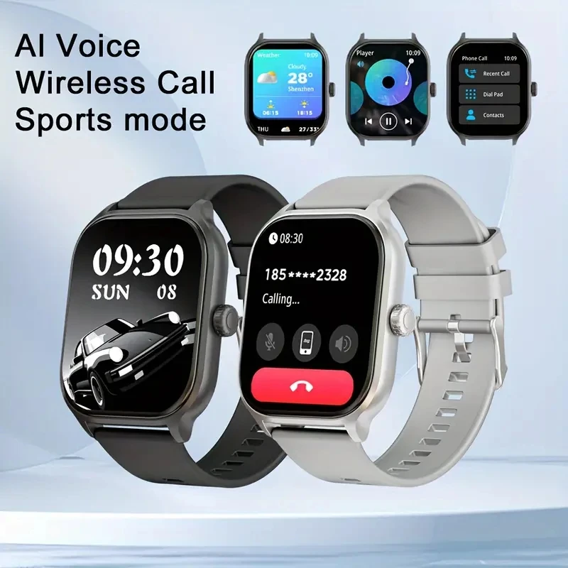 Smart watch, wireless calling/dial, information reminder,multi-Sport mode,  Various APP Reminders,for iPhone/Andriod