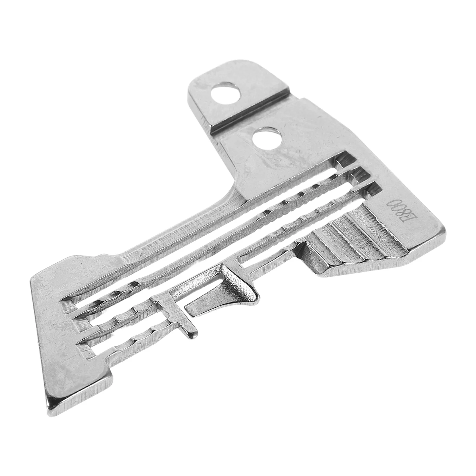 

Metal Serger Stitch Plate Durable Overlock Sewing Machine Needle Plate Easy Install for Home Industrial Sewing Machine Parts