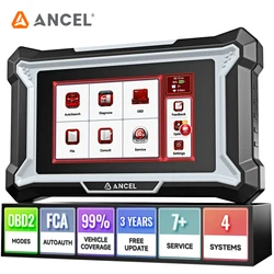 ANCEL DS100 OBD2 Automotive Scanner ABS SRS Engine AT Oil 7 Reset Code Reader OBD 2 Car Diagnostic Tool Lifetime Free Update