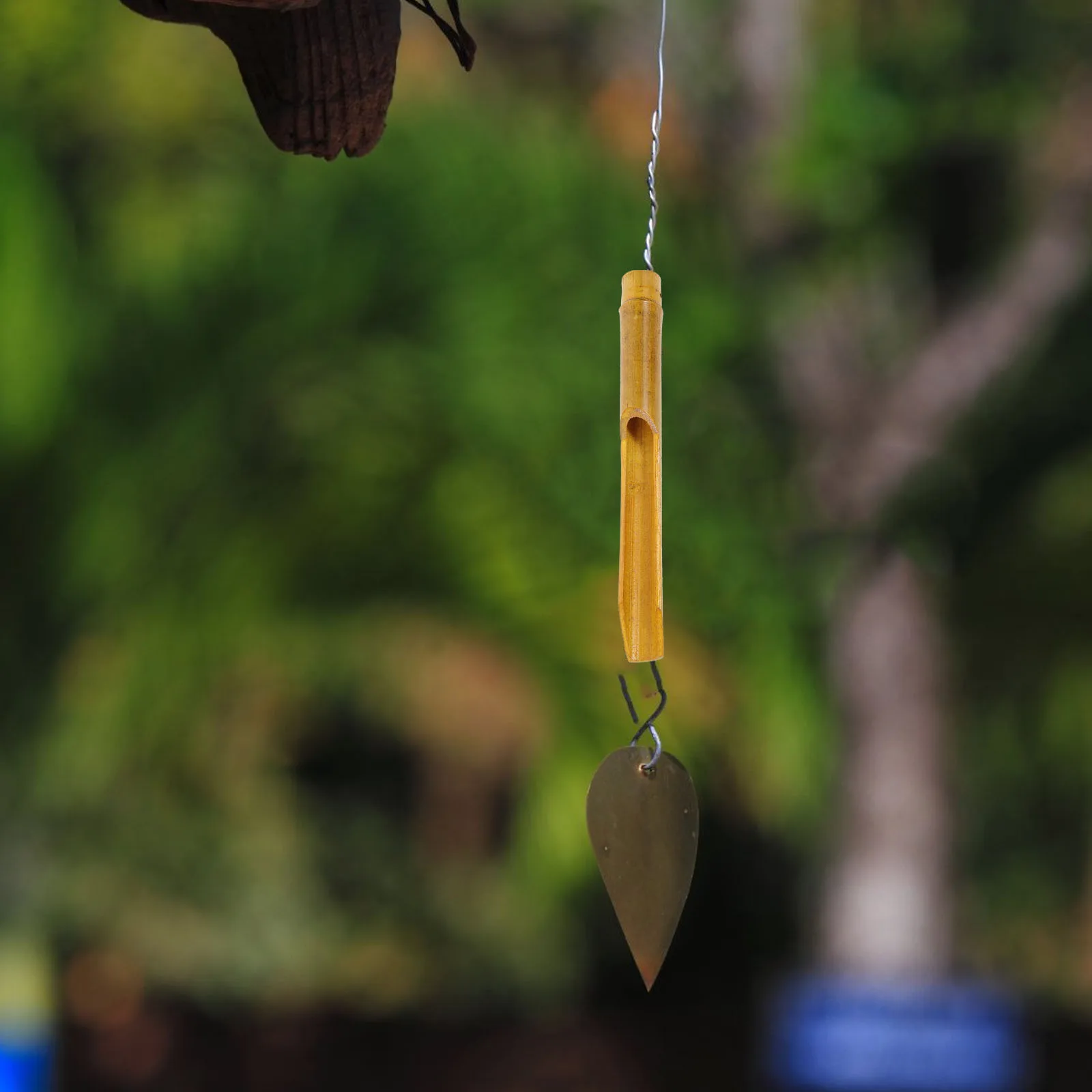 

10Pcs Bamboo Wind Chime Tubes DIY Wind Chime Accessories for Garden Home Decor Hollow Craft Parts Sturdy Replacement Supplies