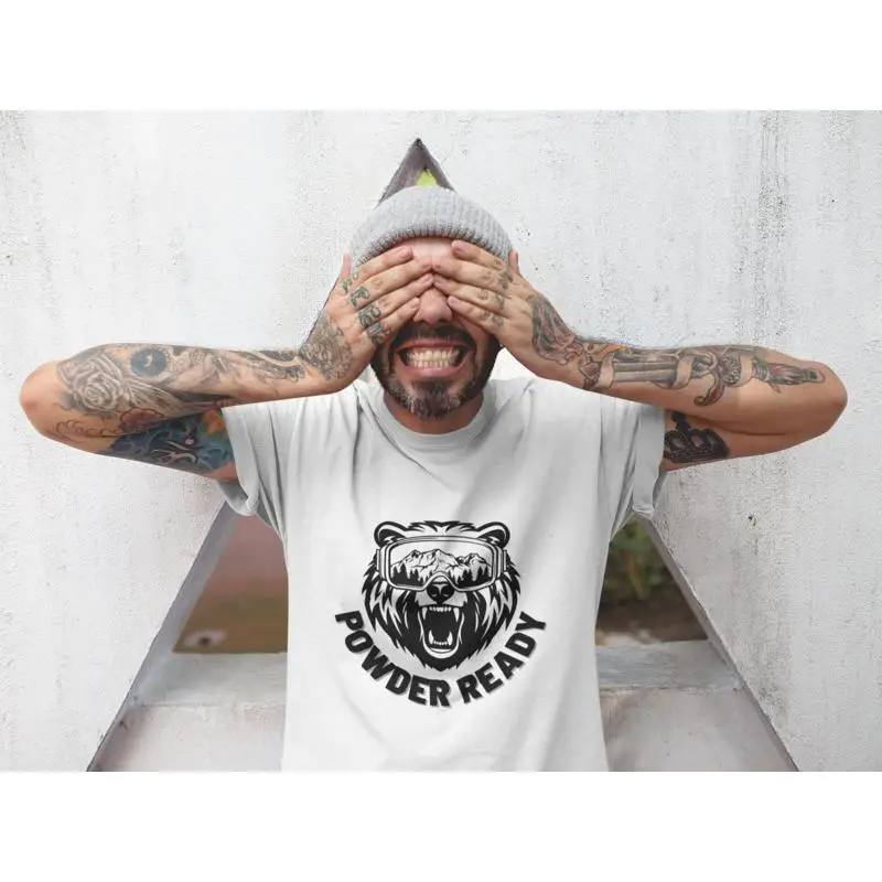 Ski Bear T Shirt Mo… - image