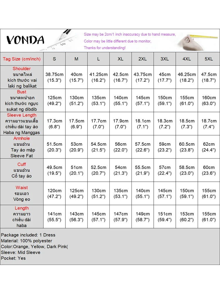 VONDA レディース ボヘミアン サテン マキシ丈ワンピース 2025 夏 サマードレス 半袖 パーティー ドレス ヴィンテージ Vネック 無地 ロング丈 オーバーサイズ