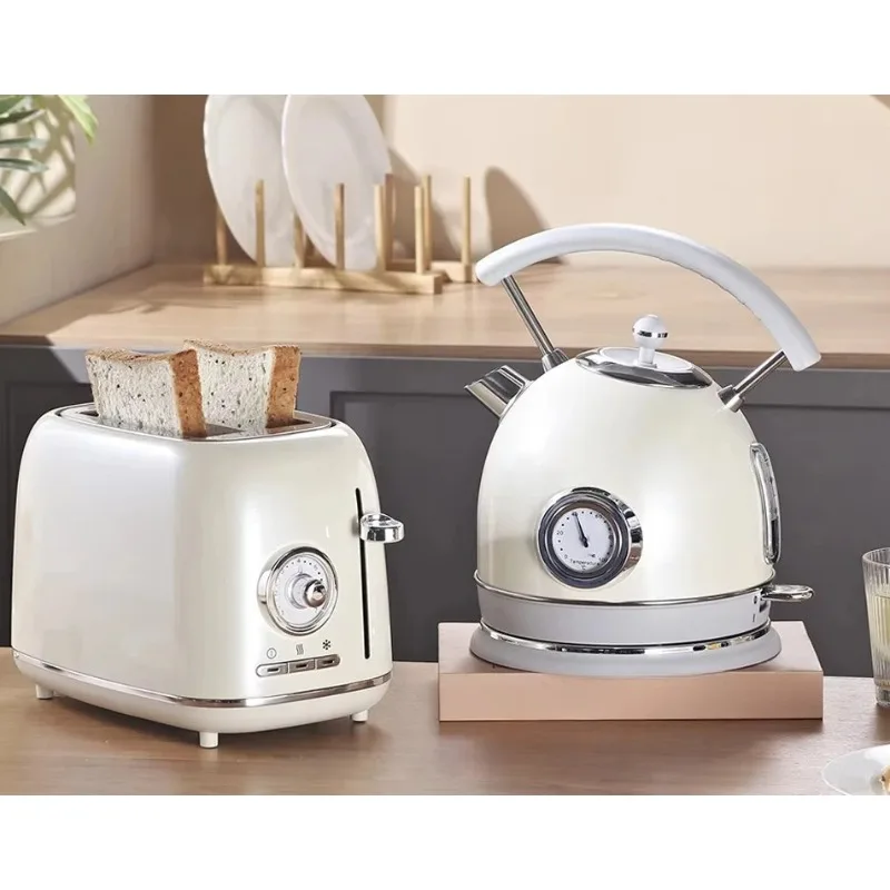 2026 Hot Sale Toaster And Water Kettle Kitchen Appliance Sets Coffee Maker Machine Stainless Steel Electric Kettle And Toaster view 5