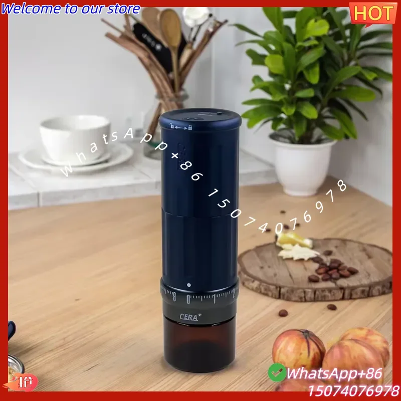 2026 NEW CGE03 CERA+ Electric Espresso Coffee Bean Grinder Machine Stainless Steel Burr Portable Coffee Grinder