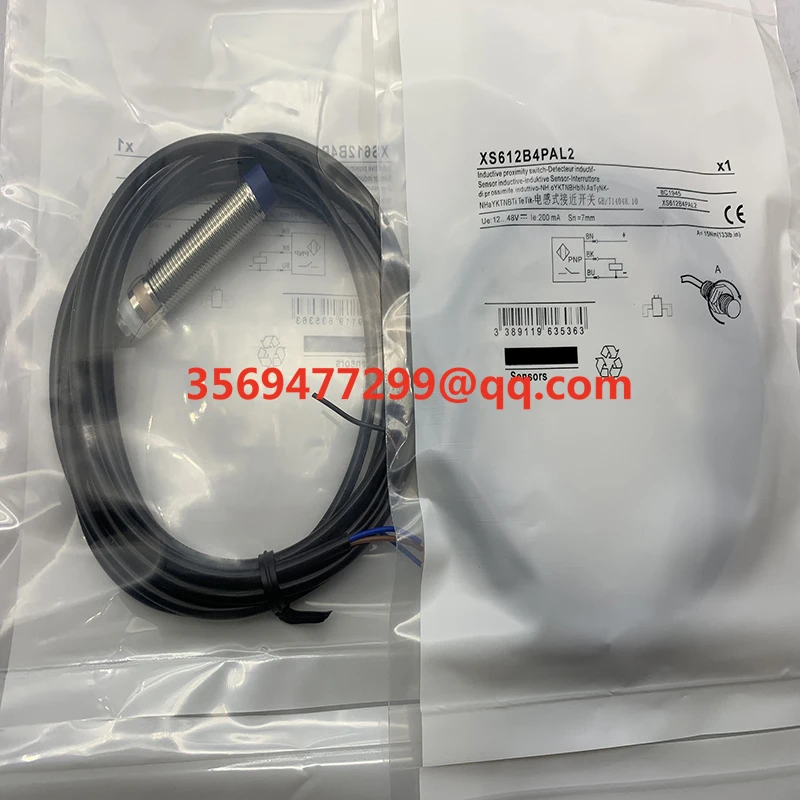Sensor do interruptor de proximidade, Brand New, Spot XS612B4NAL2, XS612BLBL2, XS612B4PAL2, XS612B4PAL2