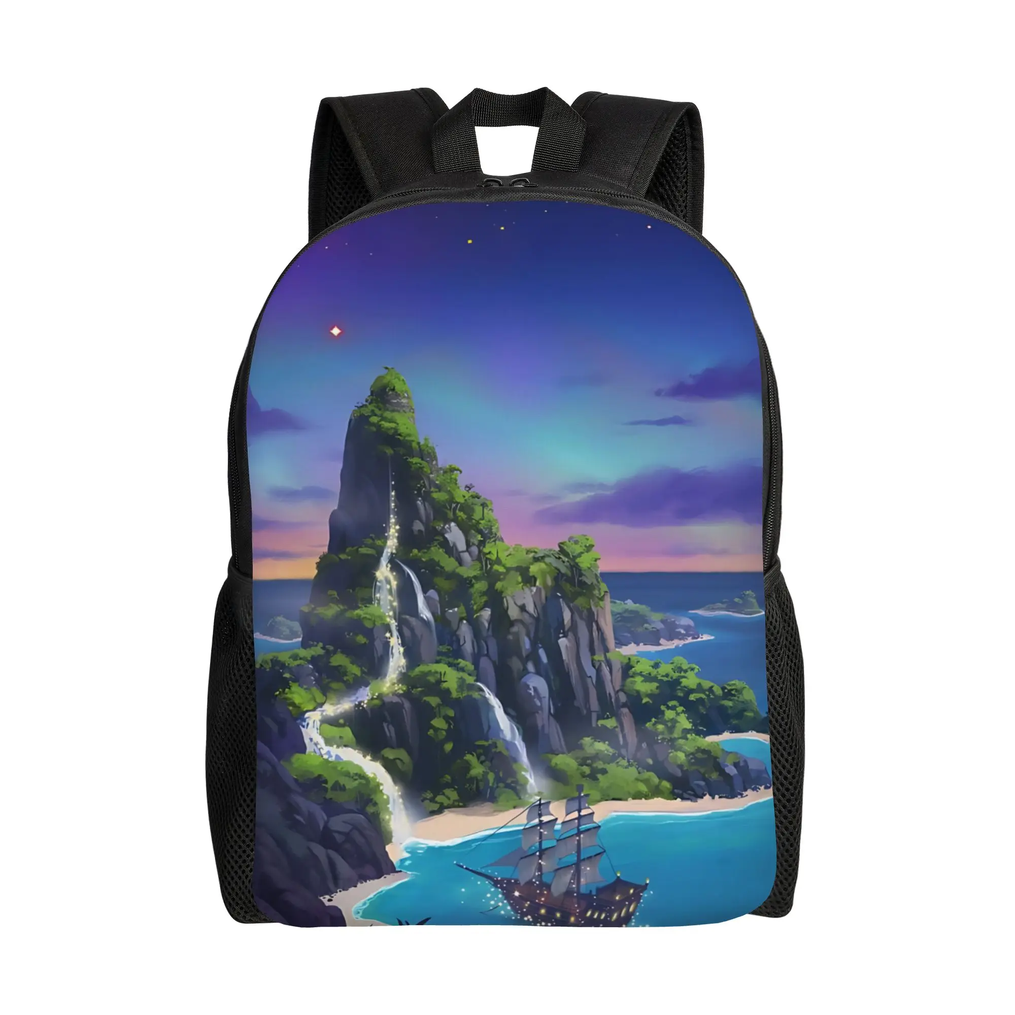 

1Piece Mount New School Year Bookbag Peter Pan Female Backpack