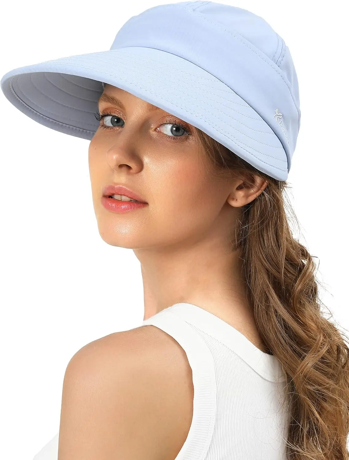

Women's Wide Brim Sun Hat with UV Protection, Packable for Beach & Travel