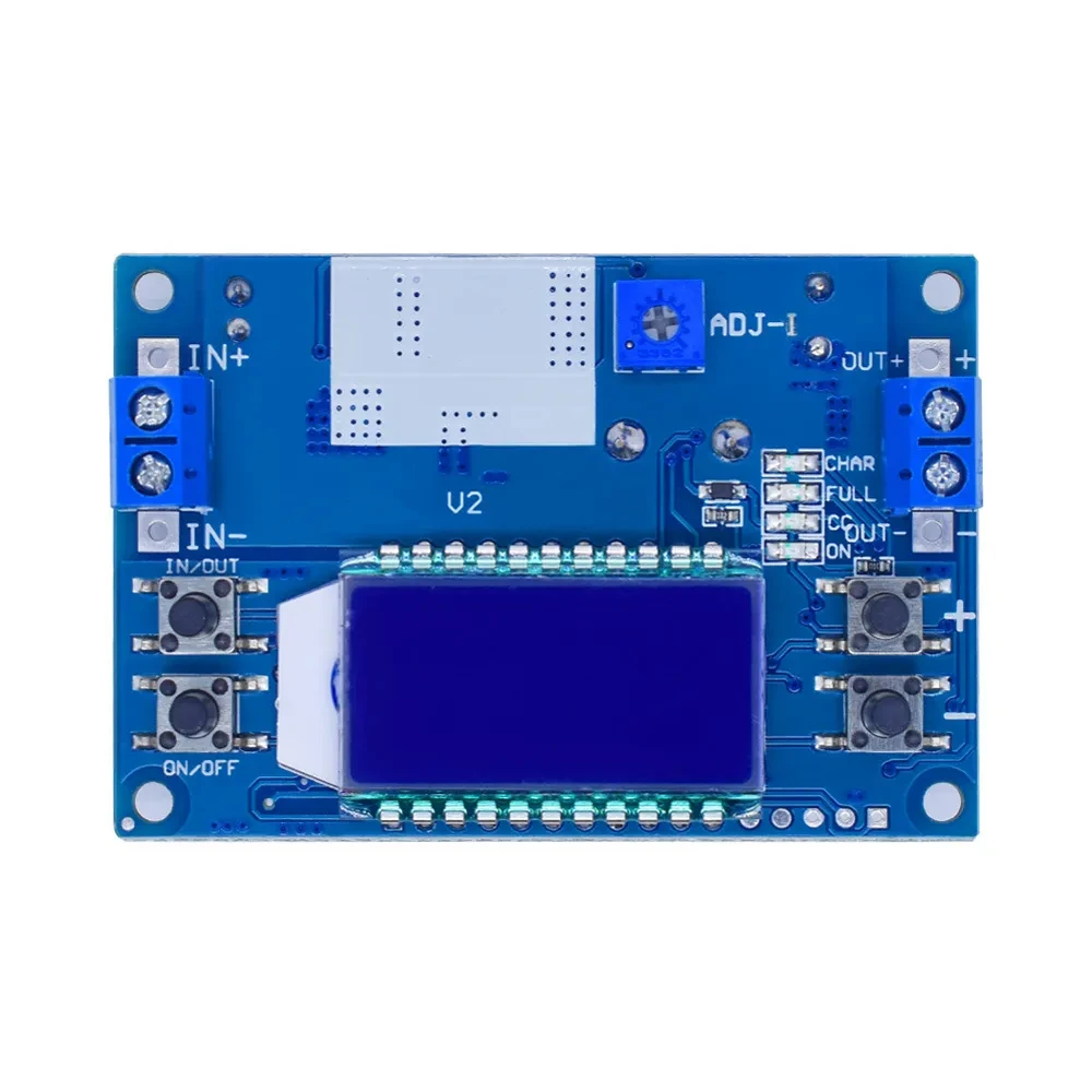 Imagem -03 - Regulador de Tensão de Alimentação Ajustável com Case dc Step Down Display Digital Lcd dc 6.5 36v para 1.2-32v 5a cc cv