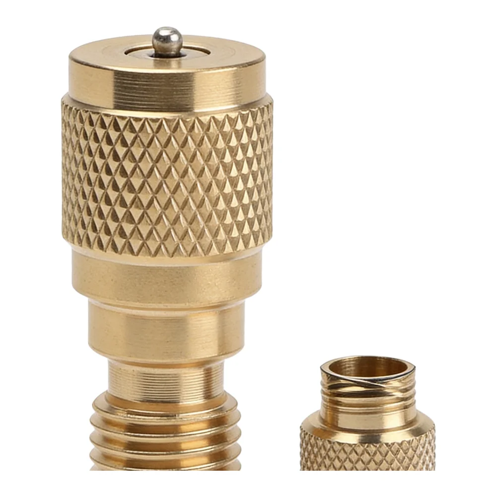 For AC Repair Vacuum Adapter With Valve 1/2