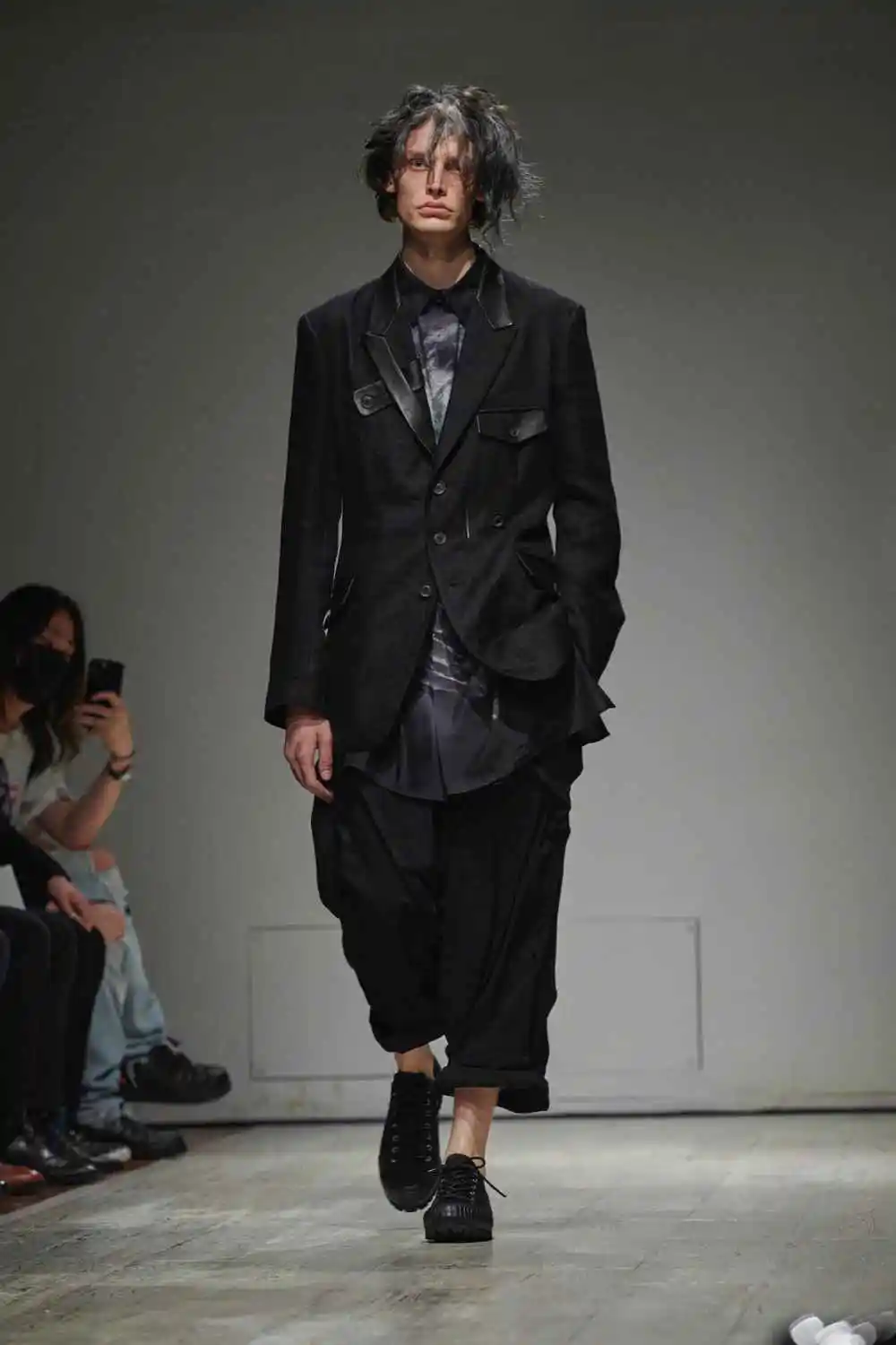TOPYAMAMOTO Japanese Original Design Loose-Fitting Blazer, a Casual and Versatile Top for Both Men and Women