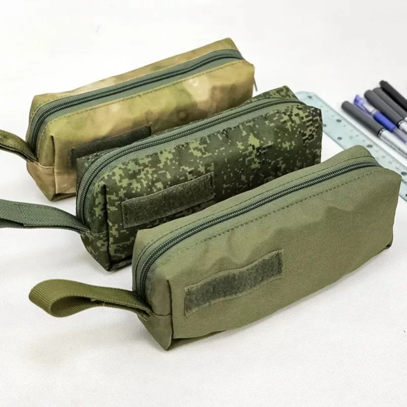 

Камуфляжный пенал, портативный футляр для канцелярских принадлежностей, тактическая сумка для хранения