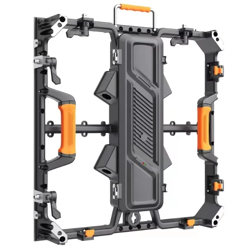 Hot sale rental LED screen cabinet 500 * 500mm and 500 * 1000mm high-end die-casting LED display cabinet
