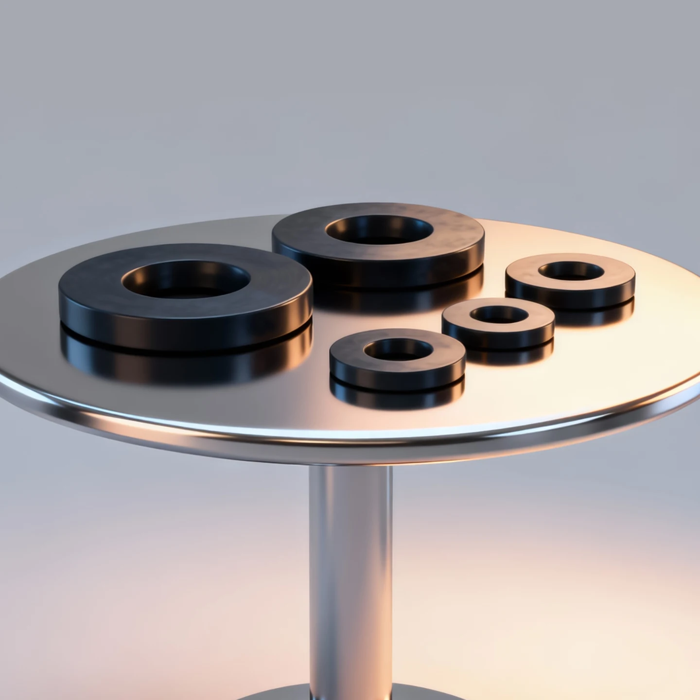 H3mm M3-8mm Flat Gasket Washer NBR VMQ FKM EPDM Fluorine Black Nitrile Rubber Silicone Seals Washer Red White O Ring