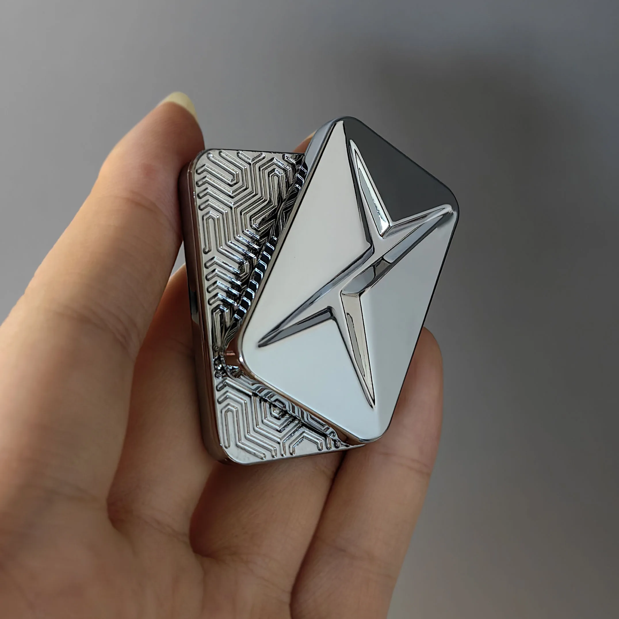 EDC Fidget Sliders Slider Metal Fidget Toys Stress Relief dla dorosłych Magnetic Metal Infinite Fidget