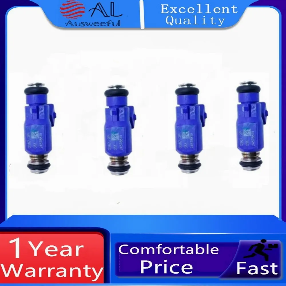 4PCS Brand New 24578819 FJ10740 Fuel Injector Nozzle For Chevrolet Prisma Onix 1.0 2013-2015