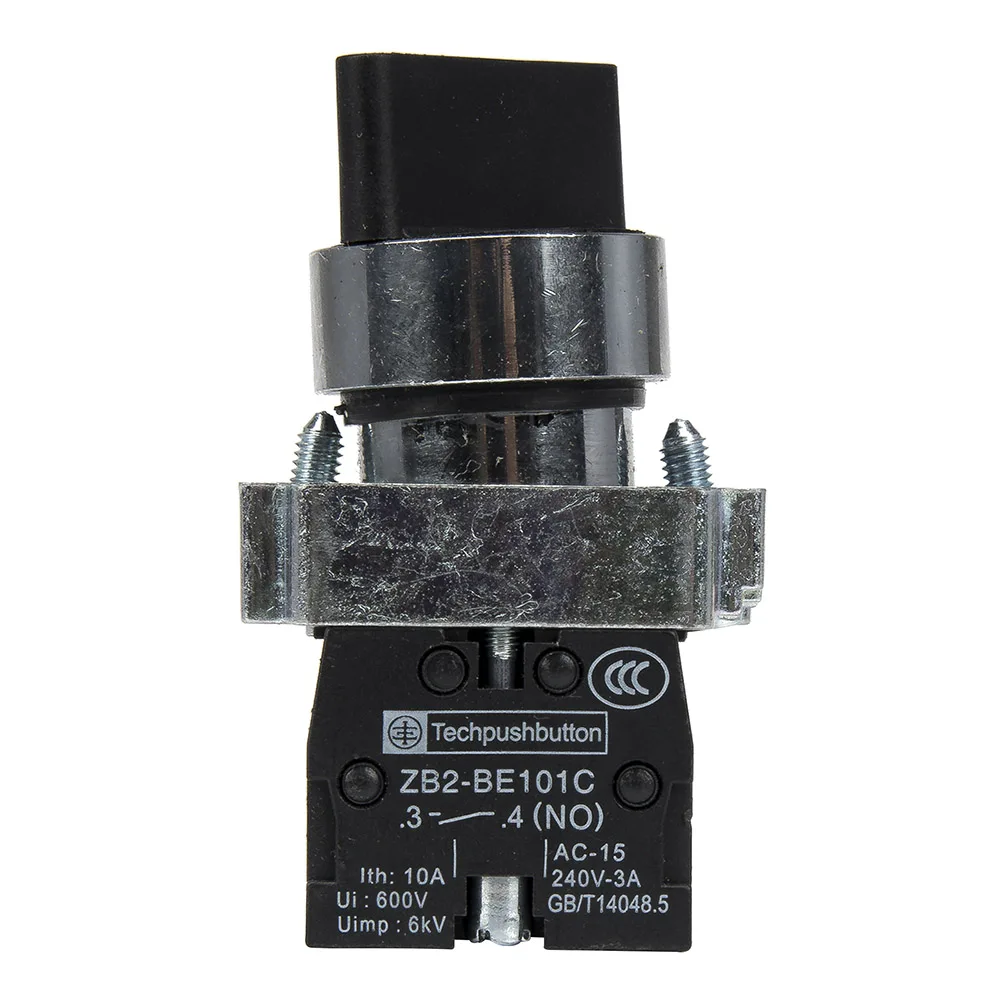 Refletor de botão autotravável spst com 22mm