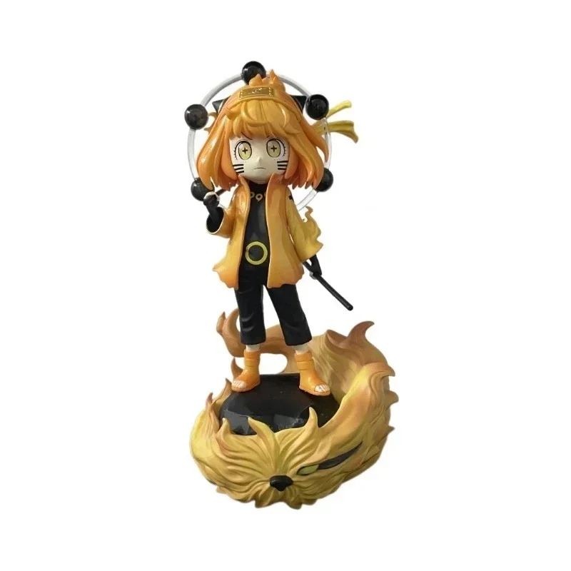 Spy Home Kurama Anya Scale Painted Figurines Kurama Anya Pvc Statue Anime Figurines  Desktop Collection Models