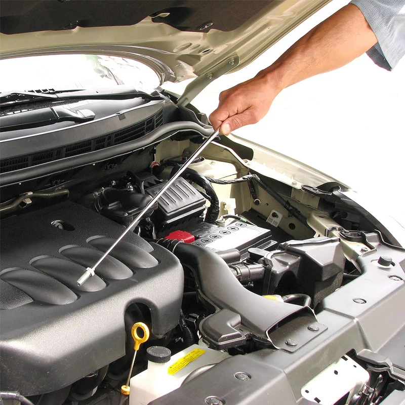 1.5LB~20LB Telescoping Magnetic Pick Up Tool Extend 495~795mm Telescopic Magnet Stick Wand For Sink Drains Mechanic Automotive