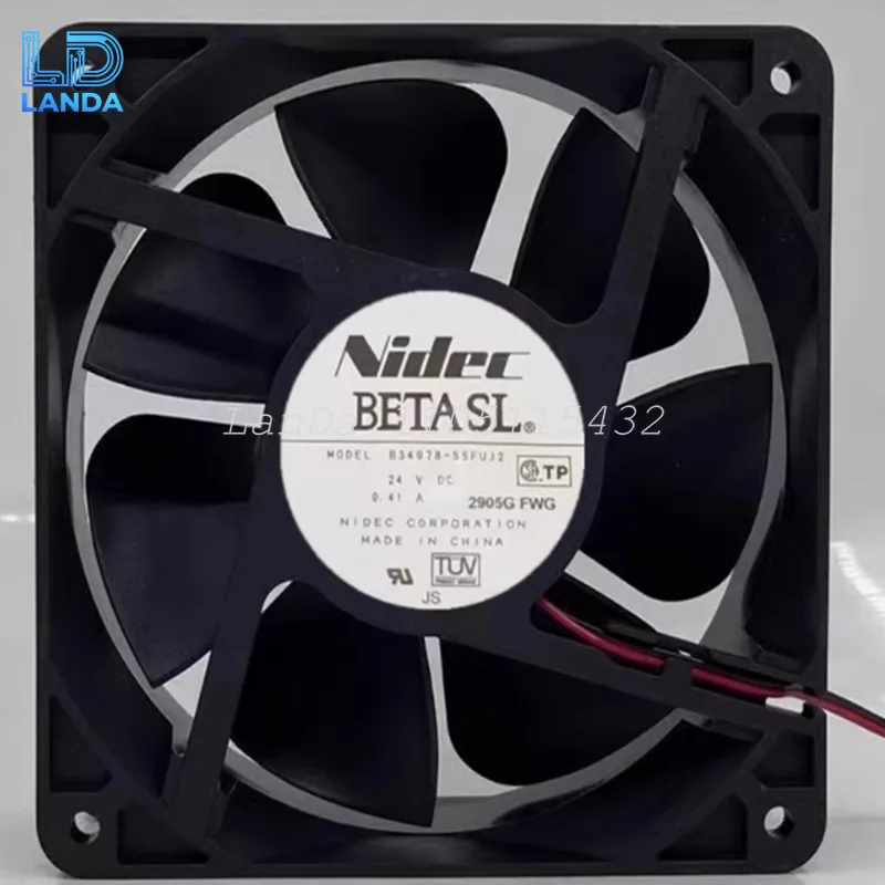 

FOR NIDEC 100% Brand New and Original Cooling Fan D12E24PS11 24V