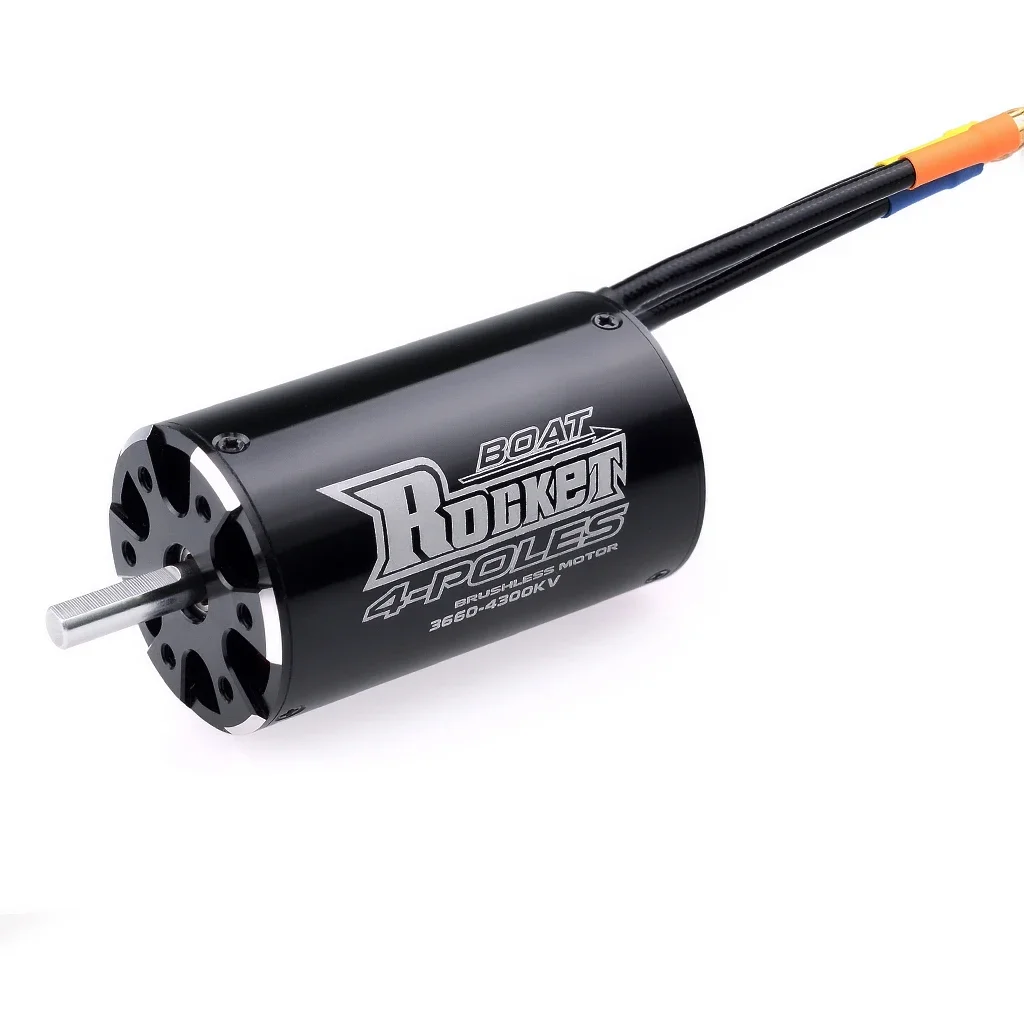 Surpass Hobby Rocket-RC 3660 3670 4 Pole 5mm Shaft Brushless Sensorless Motor for 800mm-1000mm RC Boat Ship Traxxas Feilun