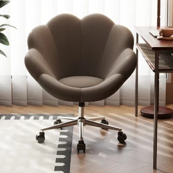 Comfortabel Ontwerp Draaibare Bureaustoel Mobiele Schoonheid Moderne Trendy Spelstoel Nordic Luxe Chaise De Bureaux Kantoormeubilair