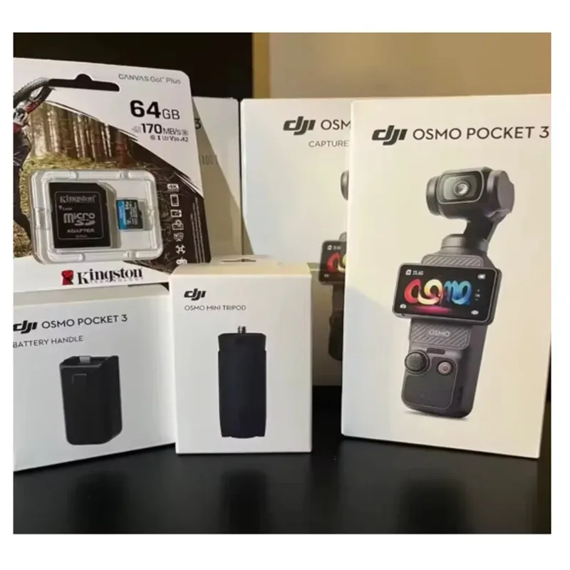 

Купите 2, получите 1 бесплатно DJIs OSMO POCKET 3 CREATOR COMB-O камера
