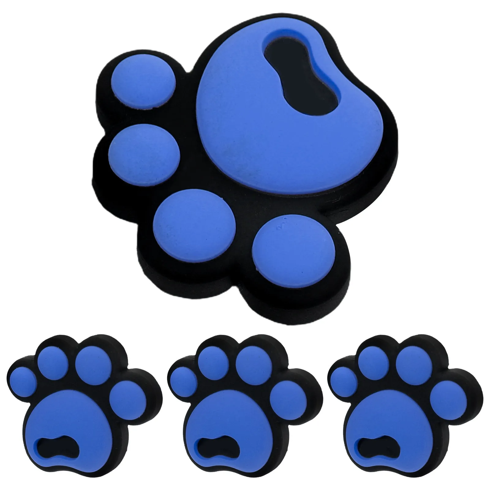 

4Pcs Anti-Slip Ski Snowboard Pads Animal Paws Stickers Grip Enhancer Protective Deck Mats Cute Outdoor Sports Decals