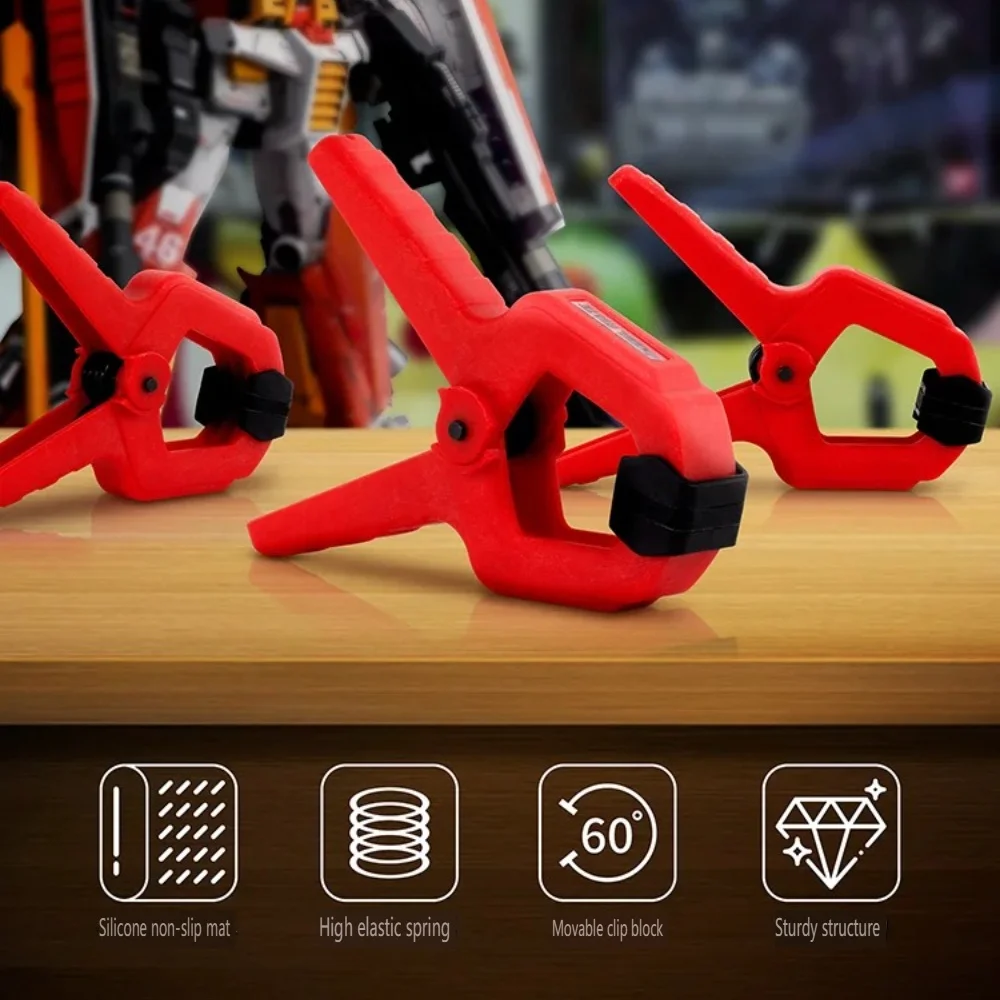GALAXY Tool T11A01~03 2pcs/4pcs/20pcs Lot Seamless Auxiliary Clamp Assembly Model Building Tools