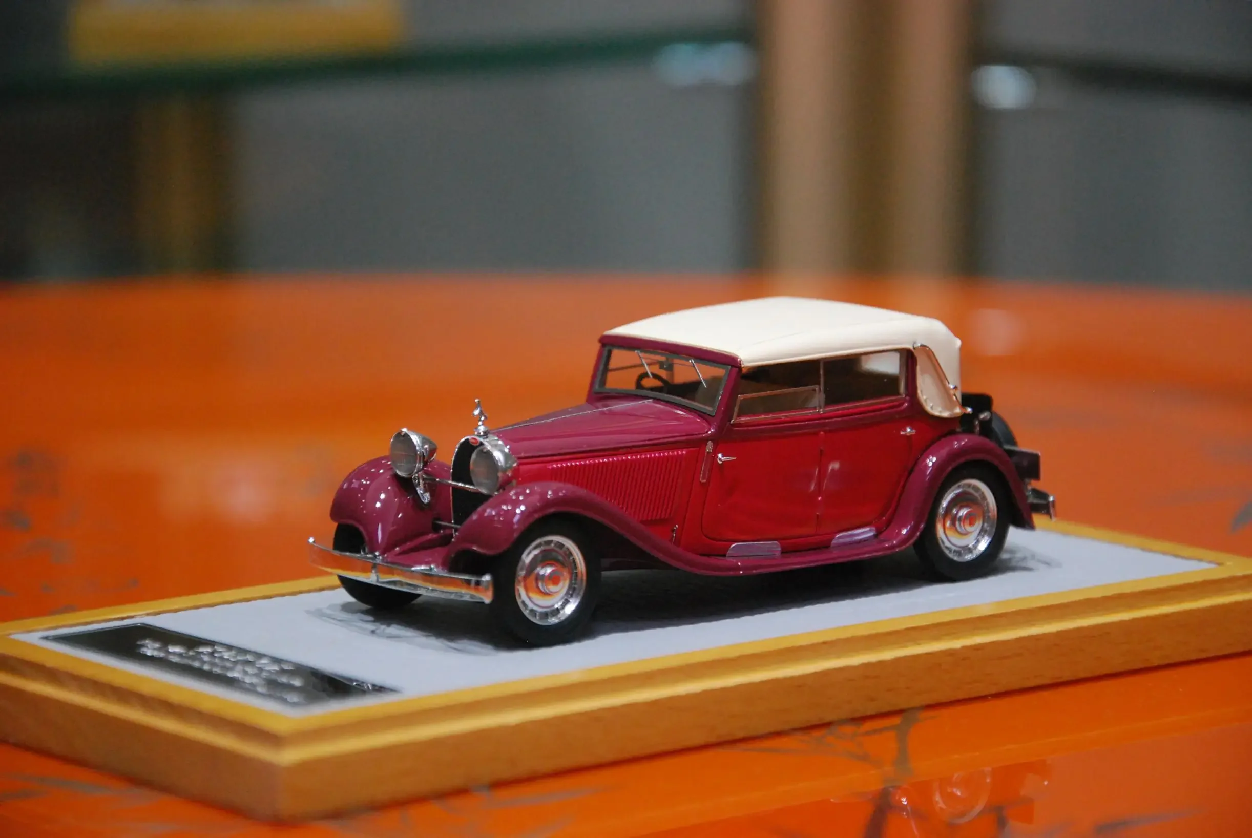 XEROX 1:43 T46 1929 Vintage Car Limited to 20 Units Worldwide Resin Metal Static Car Model Toys Gift