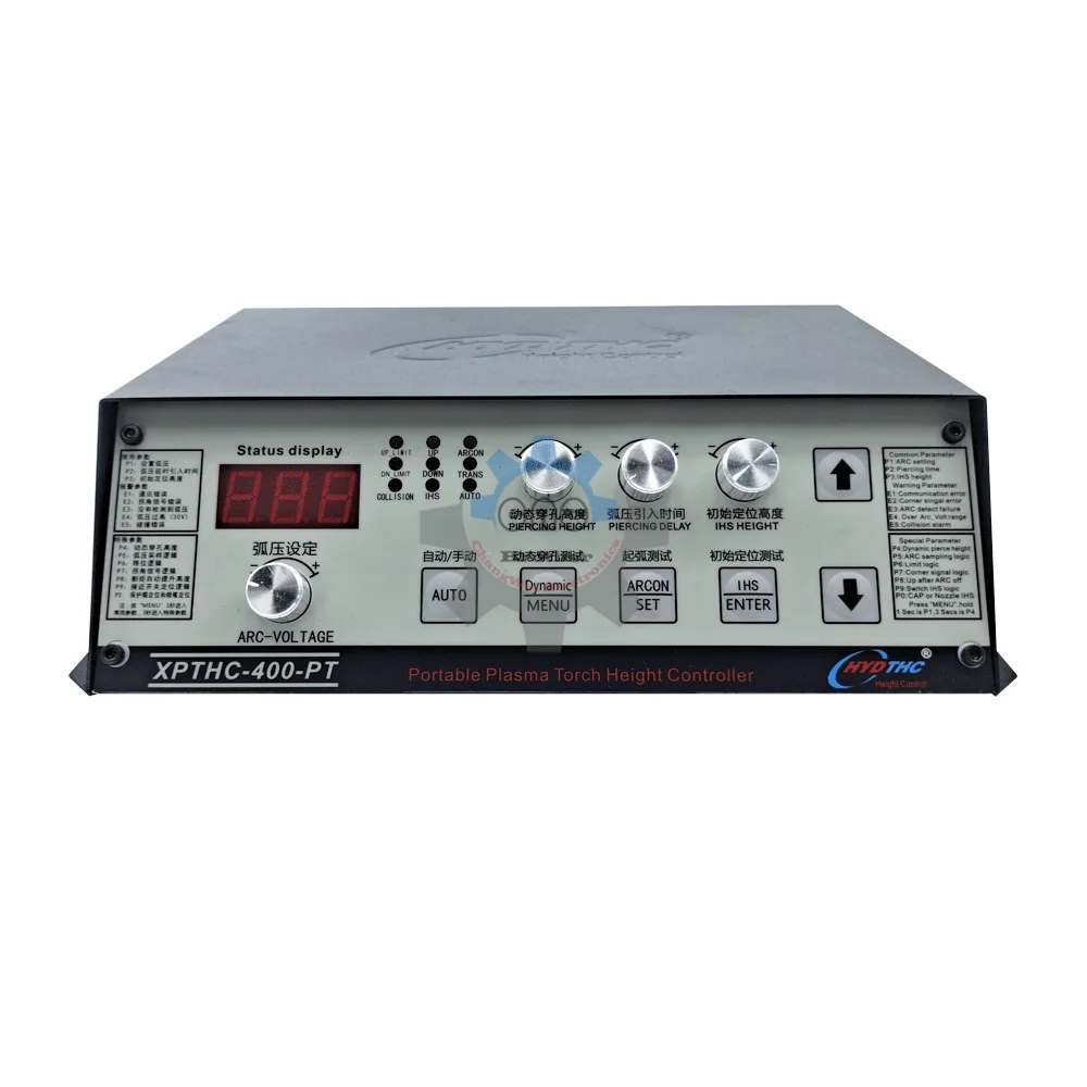 

HYD XPTHC-400-PT Arc Voltage 50-250V Torch Height Controller THC For CNC Plasma Cutting Machine