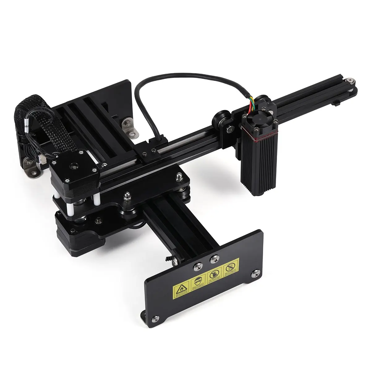 Mini Desktop Laser Engraving Machine CNC Router with 170*170mm Working Area for Wood Paper Rubber MDF Plywood Supports AI Format