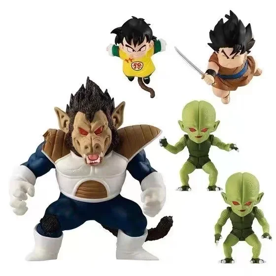 Japanese Bandai Genuine Figure Scale Model Dragon Ball Vegeta IV Nappa Raditz Animation Model Action Figure Toys