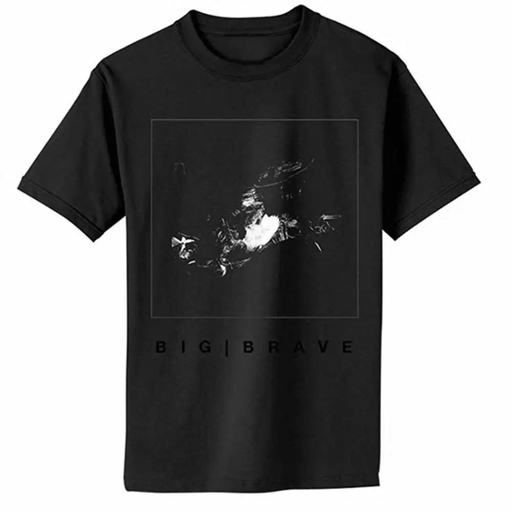 Men's Big Brave Ardor Cover T Shirt Slim Fit X Large Black