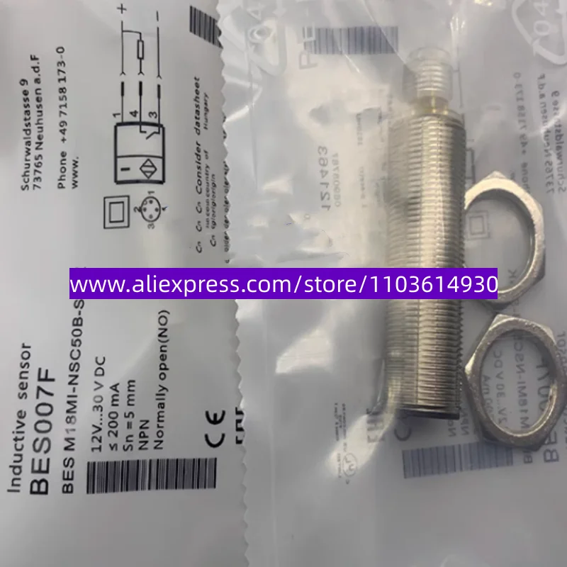 

3 шт. Новые индуктивные датчики приближения BES M18MI-PSC50B-S04K M18MI-PSC12B-S04G M18MI-PSC80B-S04G M18MI-PSC50B-S04G