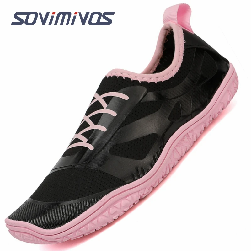 Zapatos descalzos para hombre y mujer, zapatillas minimalistas de punta ancha para correr, tenis, caminar, transpirables de ancho