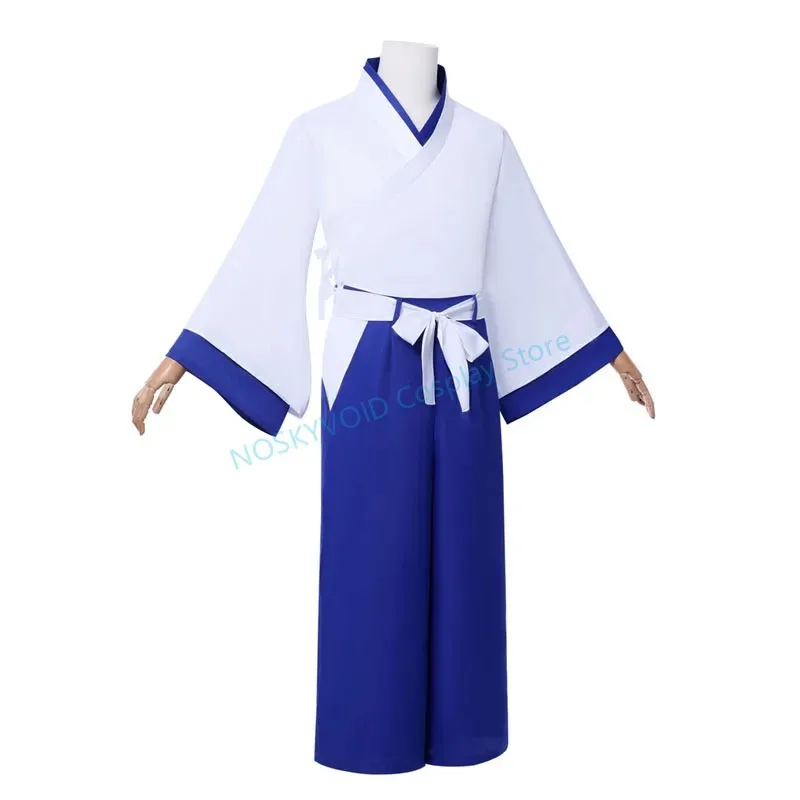 Kenyuu Densetsu Cosplay Costume Genius Swordsman Yaiba Kendo Kimono Set Anime Exhibition Japanese Samurai Costumes
