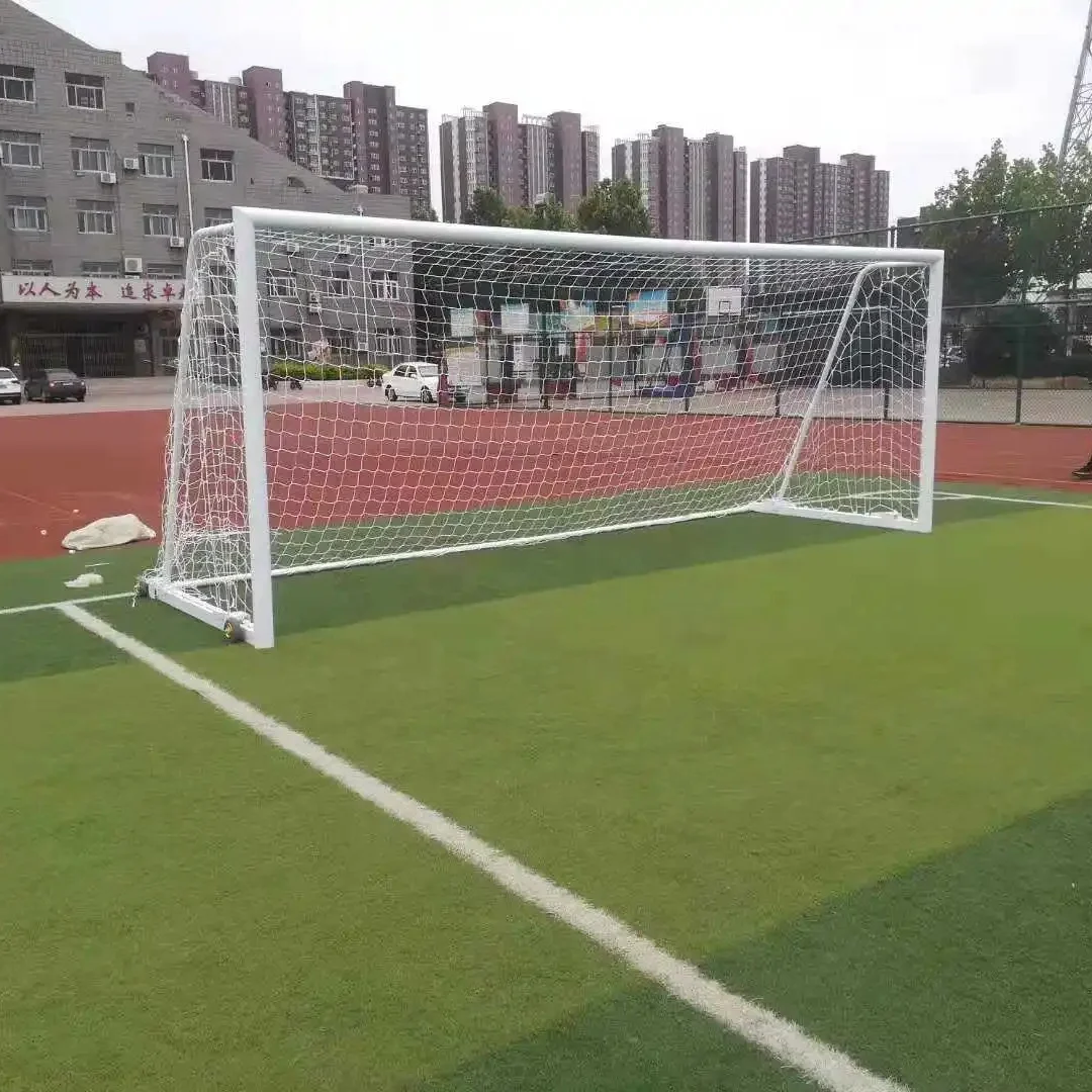 High Quality Training Football Goal Frame Portable Selling Professional Soccer Goal With Strong Metal Tube and Netpromote sales